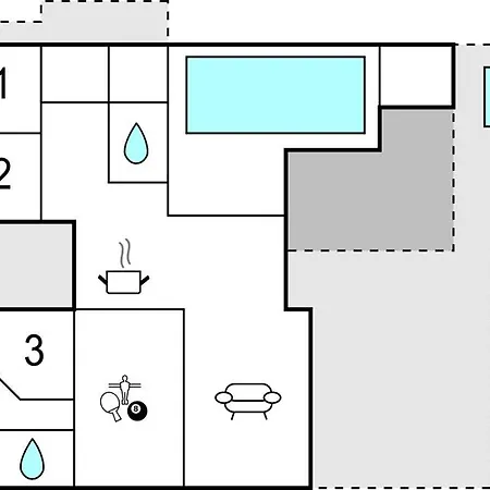 Casa de Férias Amazing In With Wifi Rødby